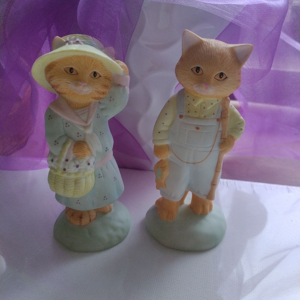VINTAGE Hallmark Porcelain Figurines